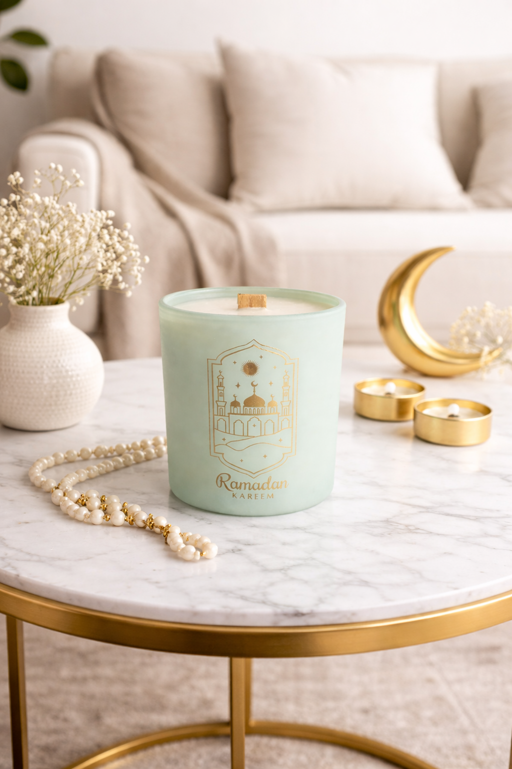 Ramadan Duftkerze Vanille Mint