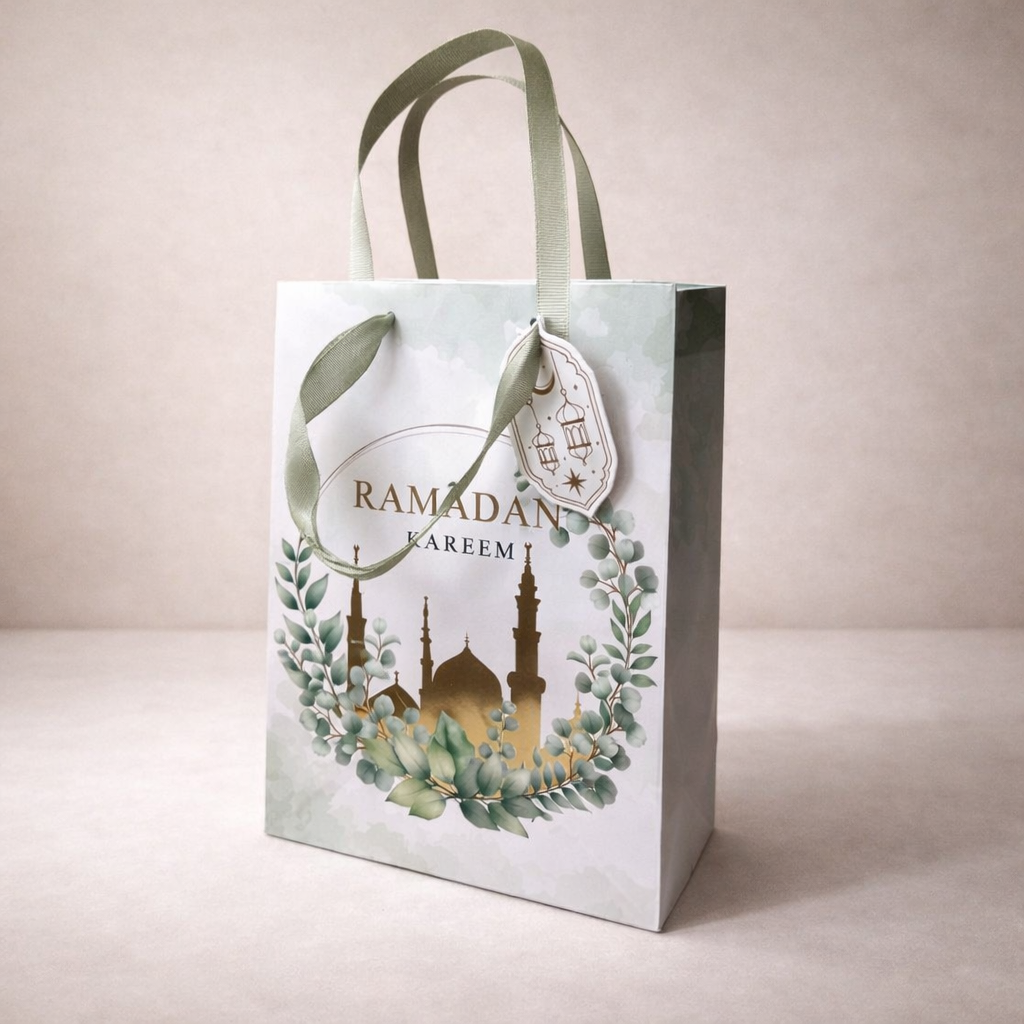 Geschenktasche türkis