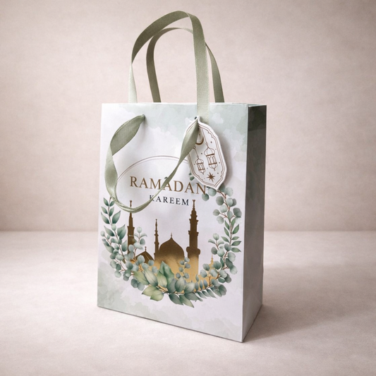 Geschenktasche türkis