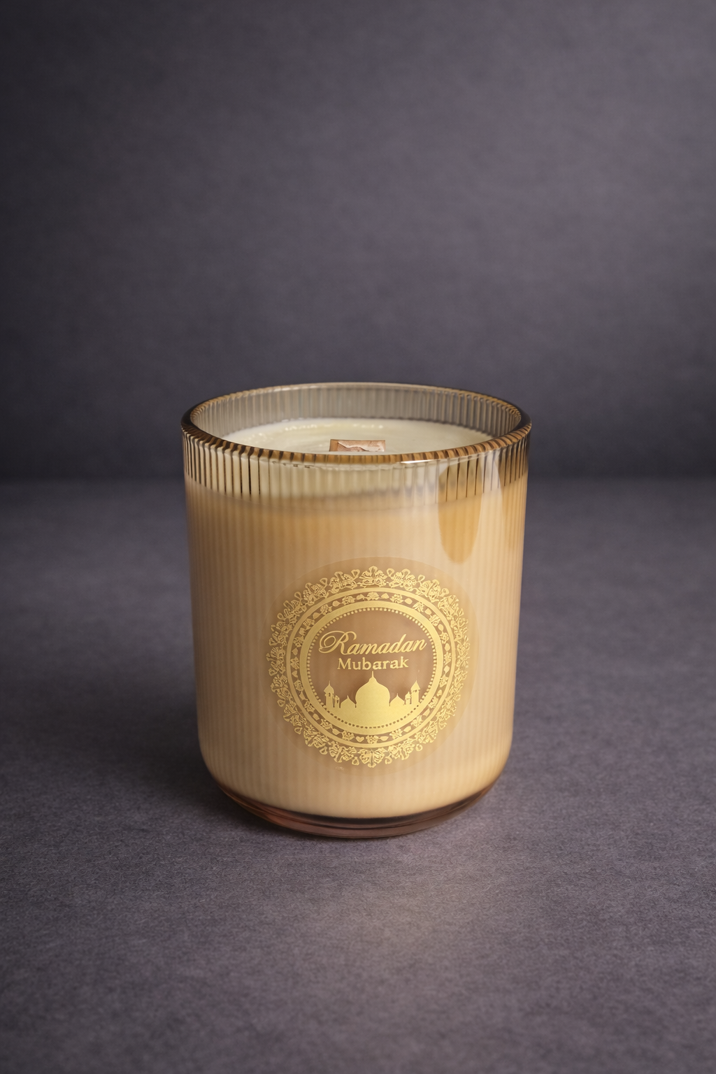 Ramadan Duftkerze Vanille Gold